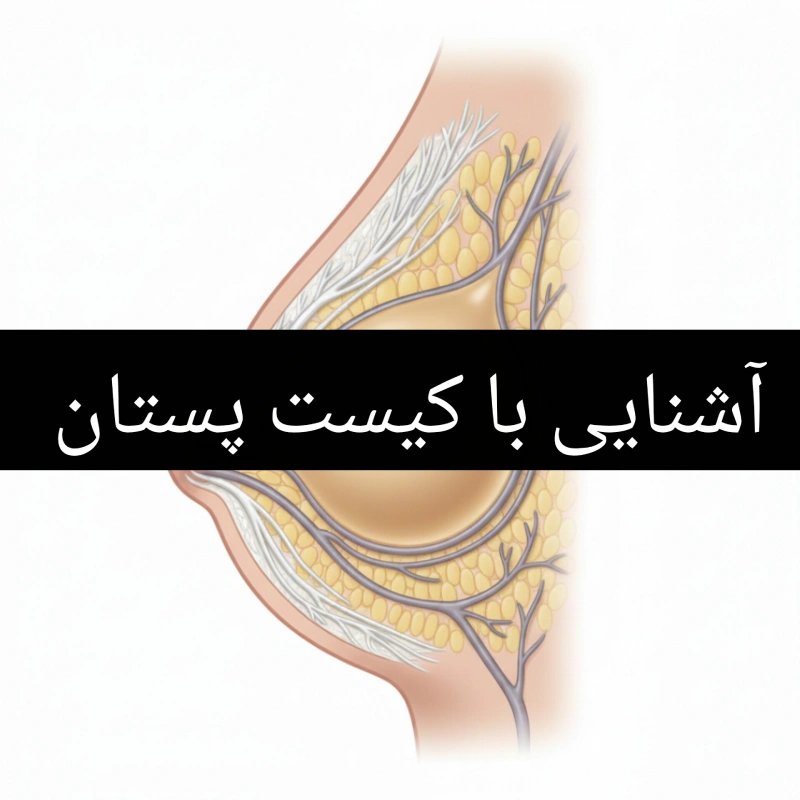 آشنایی با کیست پستان و علائم آن